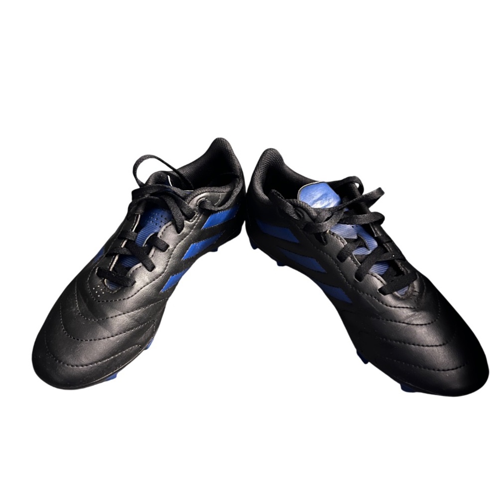 Adidas Boys Black and Blue Soccer/Lacrosse cleats